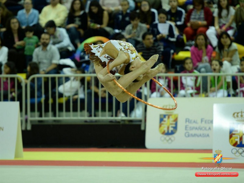 La Selección Navarra de Gimnnasia Rítmica hace historia en la Copa de La Reina
